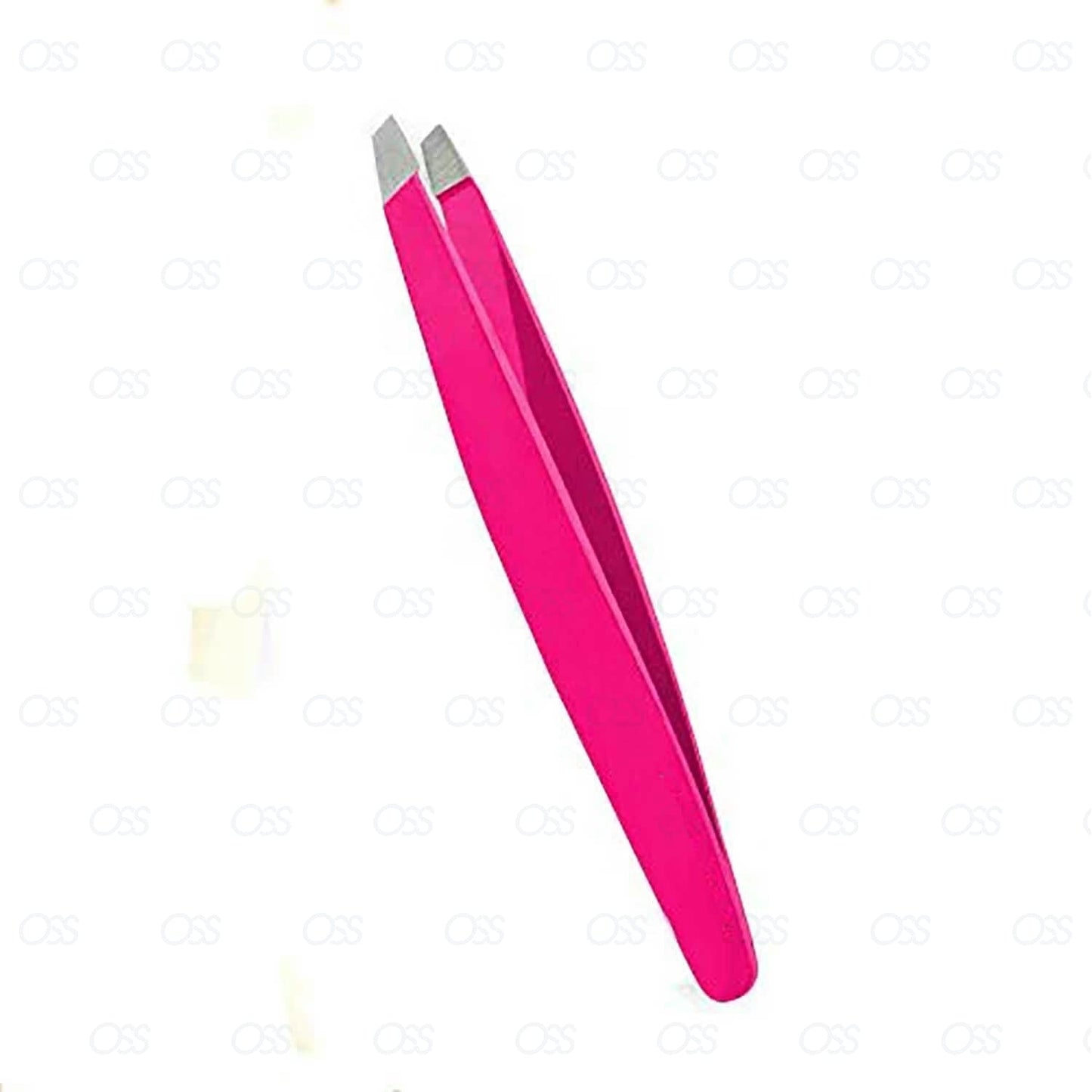 Eyebrow Tweezers, Hair Tweezers, Slanted Tweezers Made with Stainless Steel Slant Tip, Precision Plucking and Tweezing for Brows, Ingrown Hair, Splinters