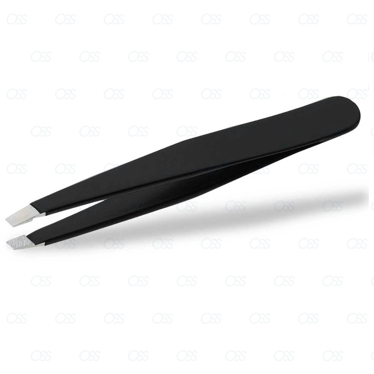Eyebrow Tweezers, Hair Tweezers, Slanted Tweezers Made with Stainless Steel Slant Tip, Precision Plucking and Tweezing for Brows, Ingrown Hair, Splinters