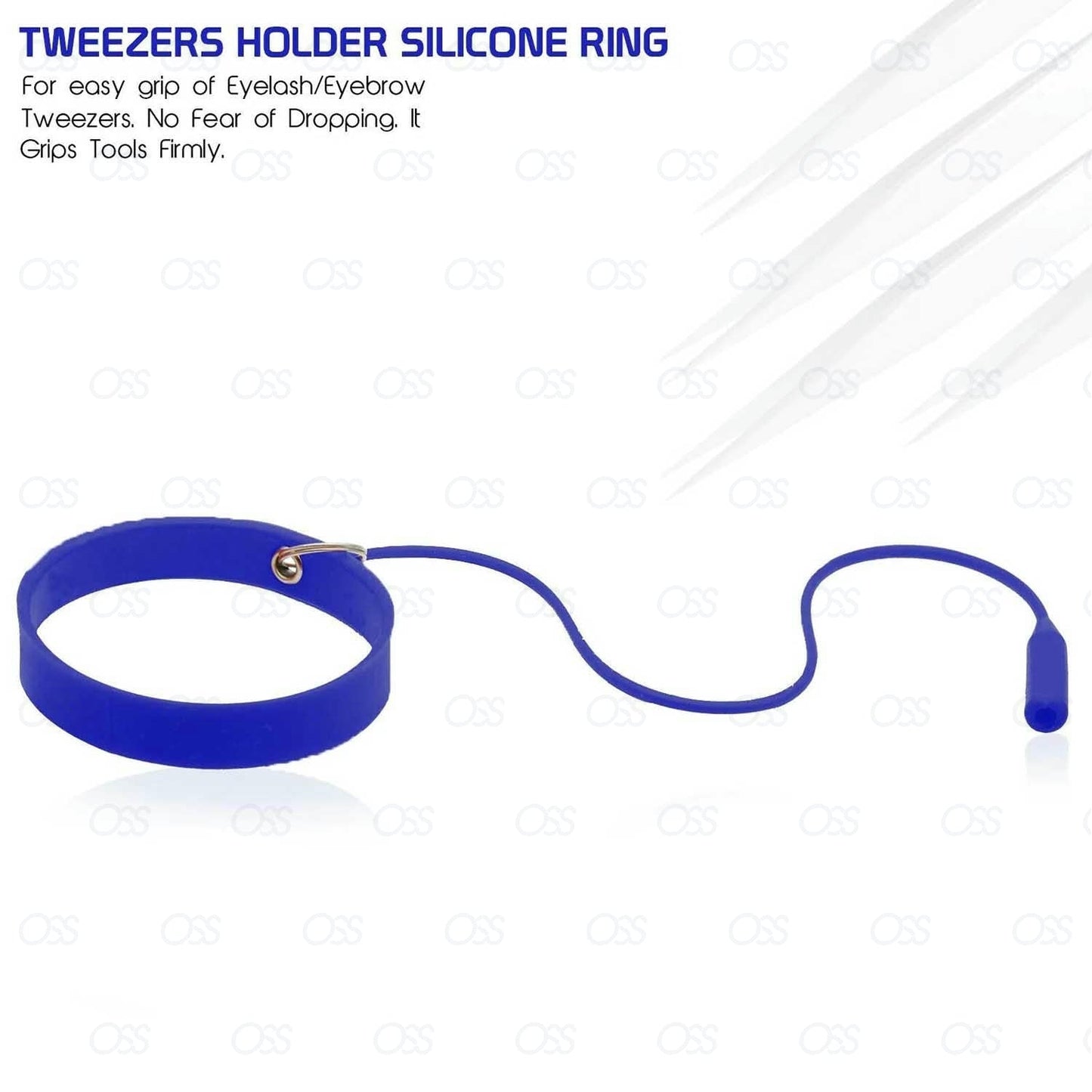 Eyelash Extention Tweezer Holder Silicon Ring Tweezer Protector Wrist Band Strap