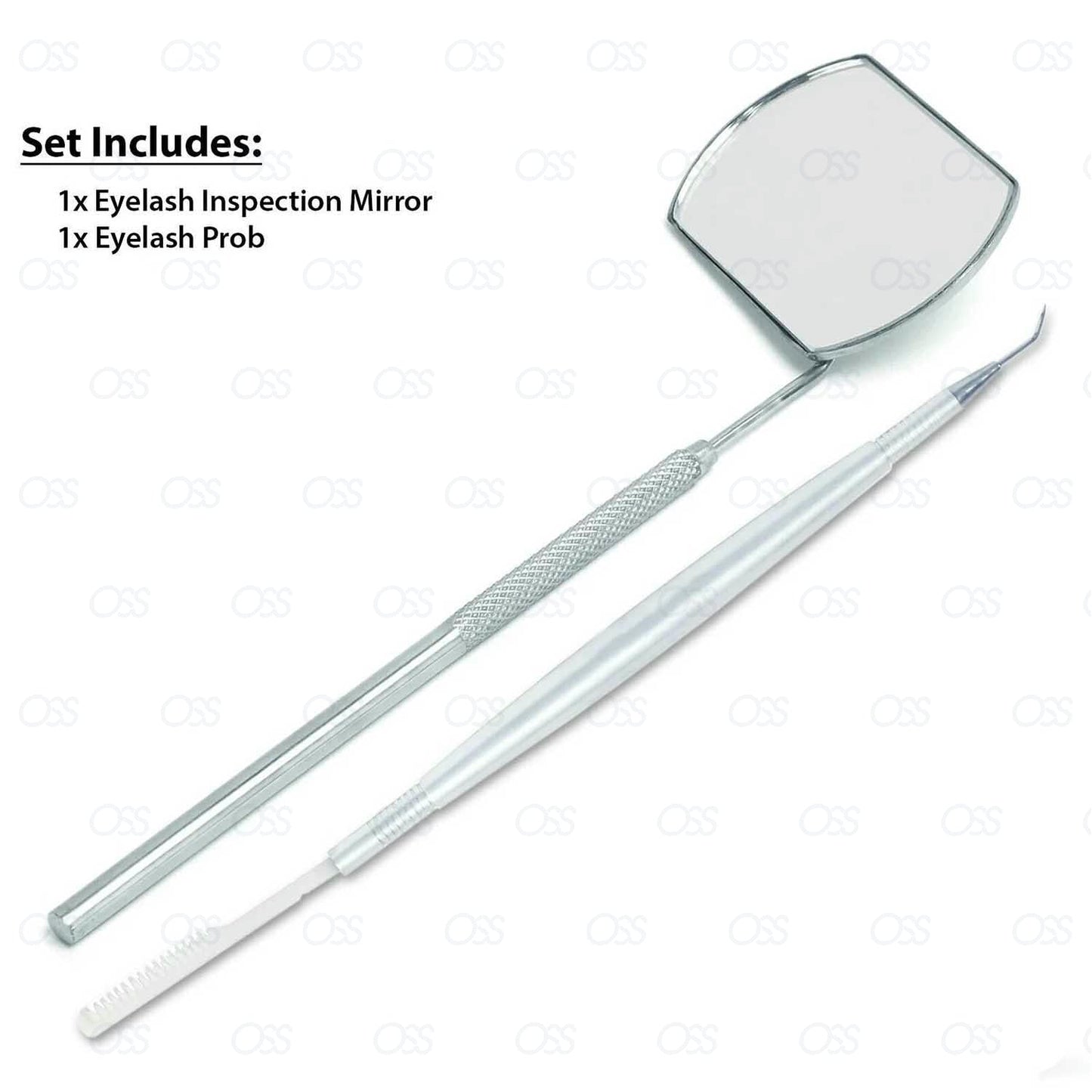 Eyelash Mirror Tweezes Eye Lash Lashes Lifting Lifter Perm Separating Comb Tools