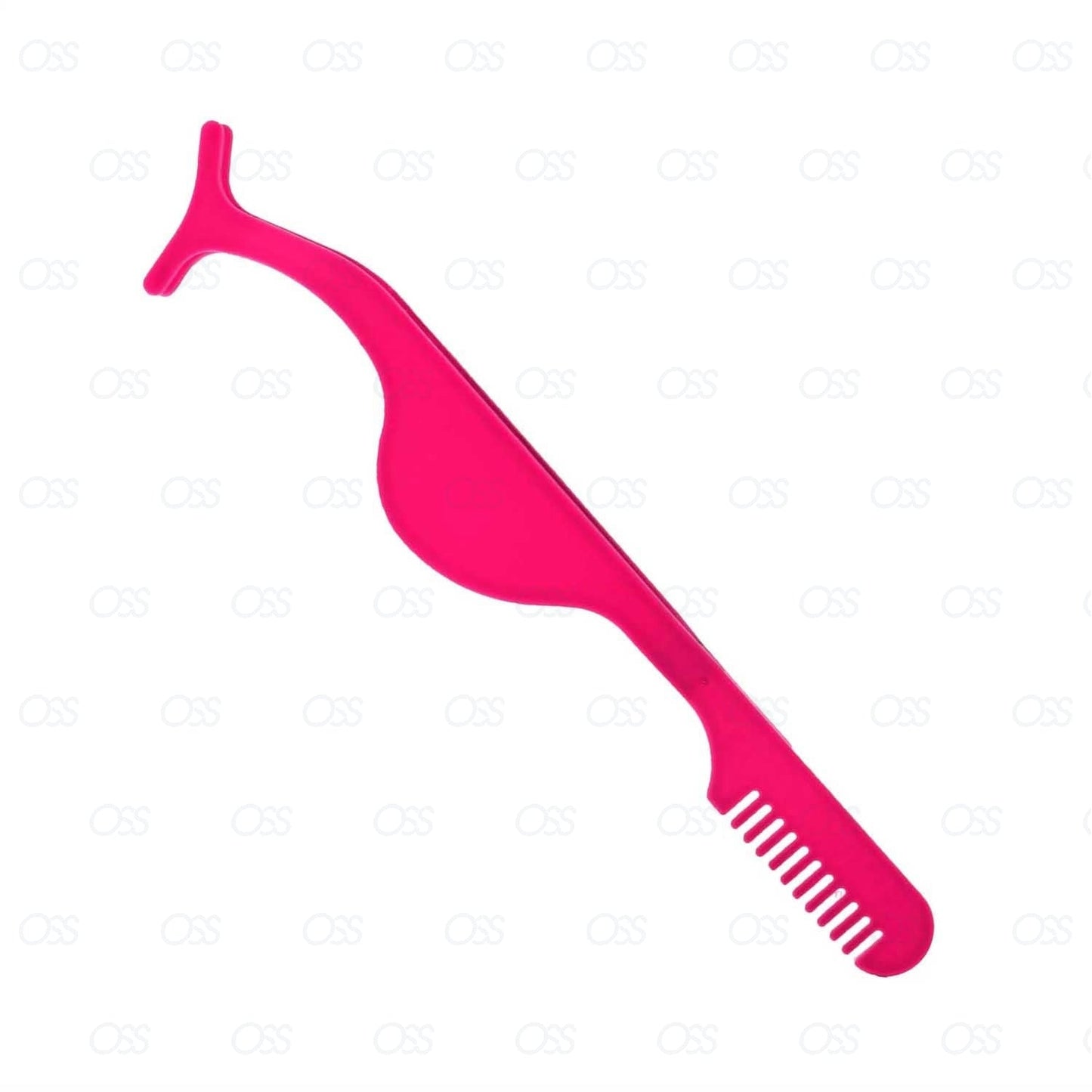 Eyelash Tweezers False Eyelashes Fake Lashes Applicator  Tool With Comb