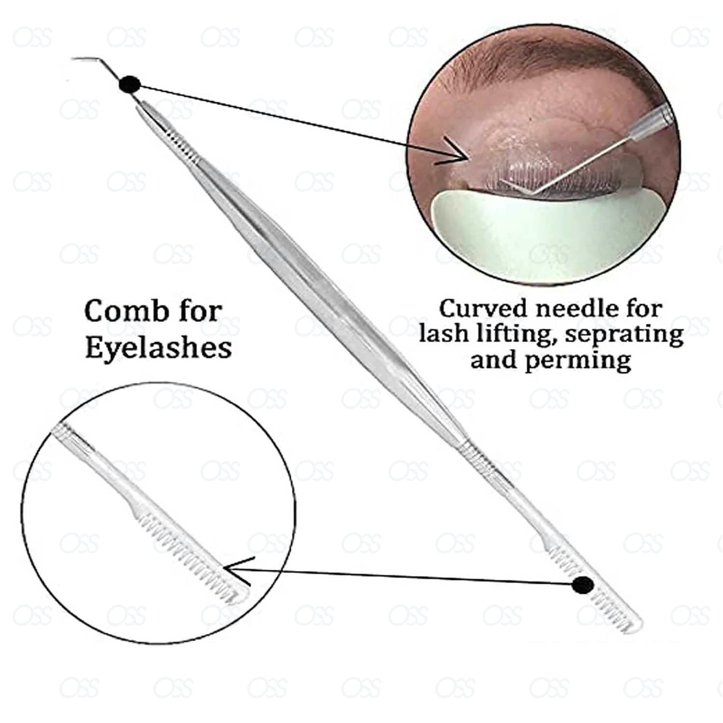 Eyelash Volume Eye Lash Lashes Lifting Lift Perm Perming Separating Tool Aluminium