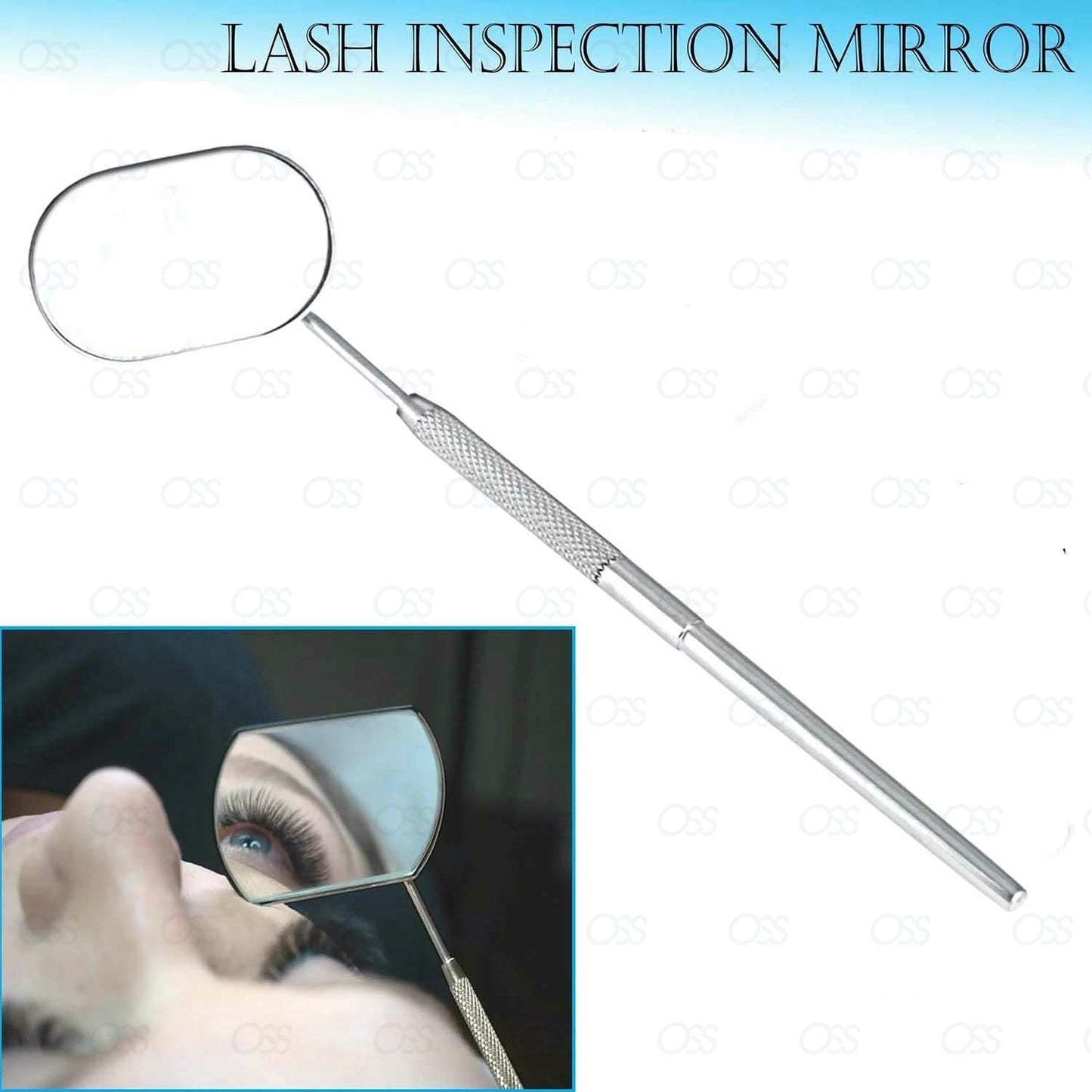 Eyelash inspection Mirror- Beauty Lash Extension Tool