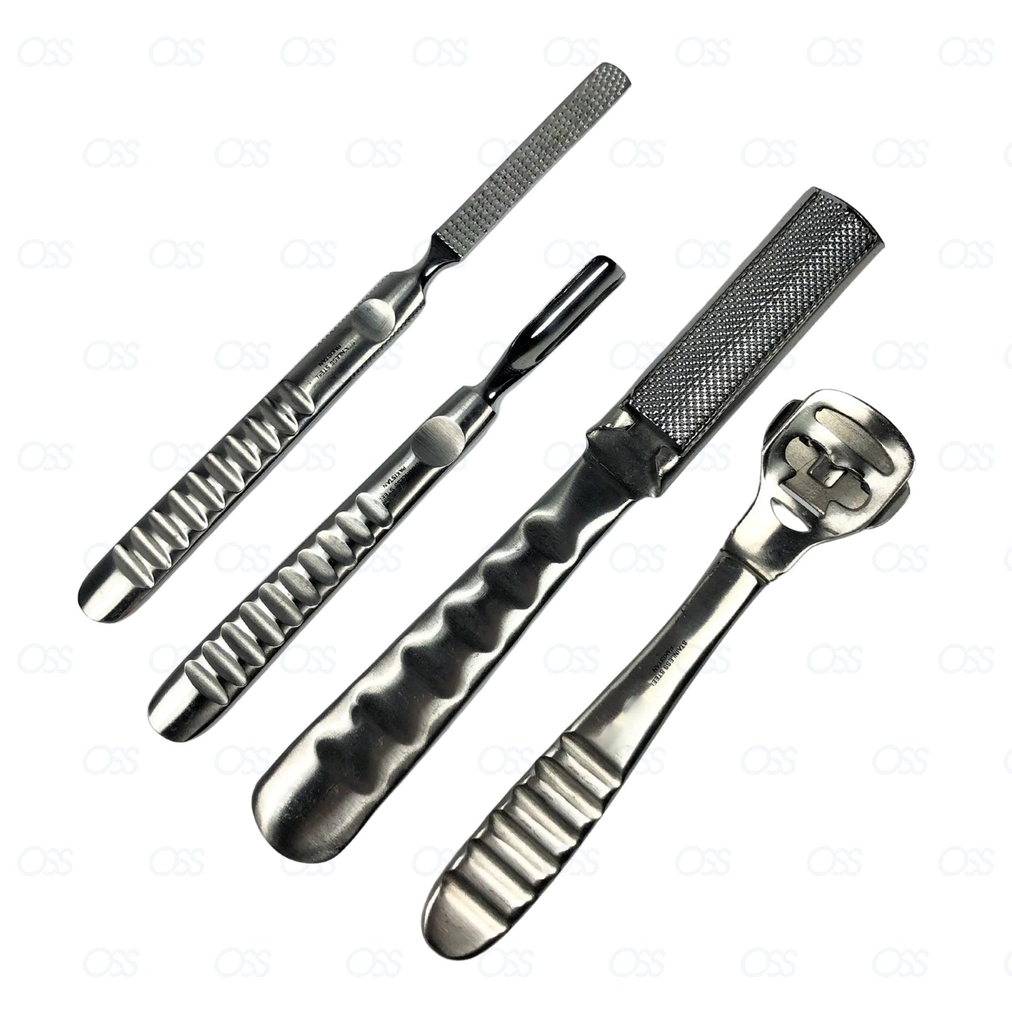 FOOT RASP Double Sided Hard Dead Skin File CALLUS Remover Scrubber Pedicure SET