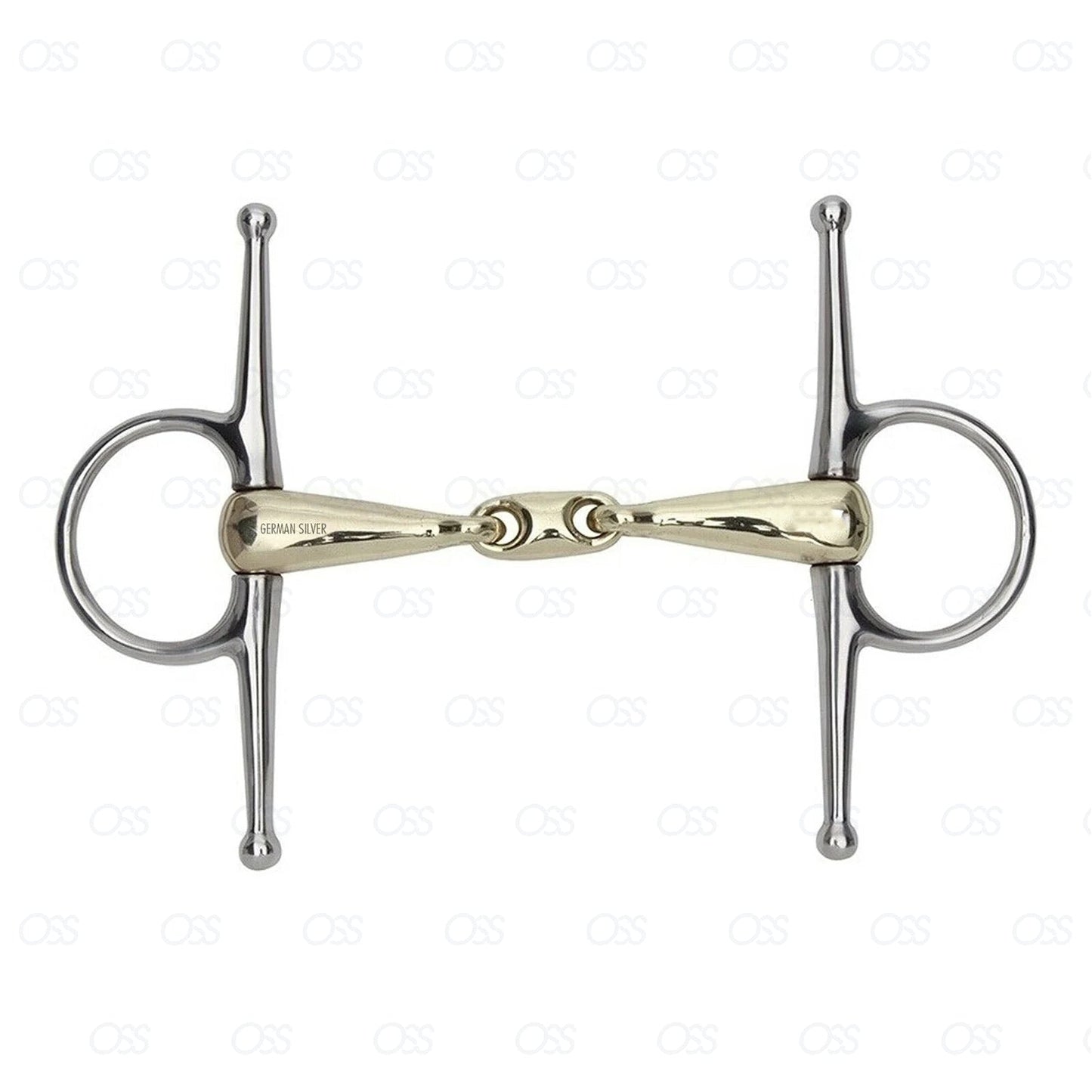 FULL CHEEK COPPER MIX WATERFORD GERMAN SILVER STAINLESS STEEL