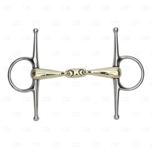 FULL CHEEK COPPER MIX WATERFORD GERMAN SILVER STAINLESS STEEL