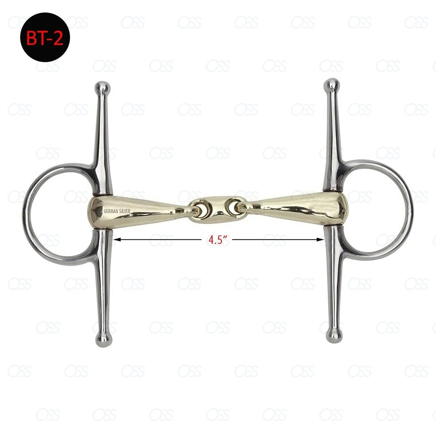 FULL CHEEK COPPER MIX WATERFORD GERMAN SILVER STAINLESS STEEL