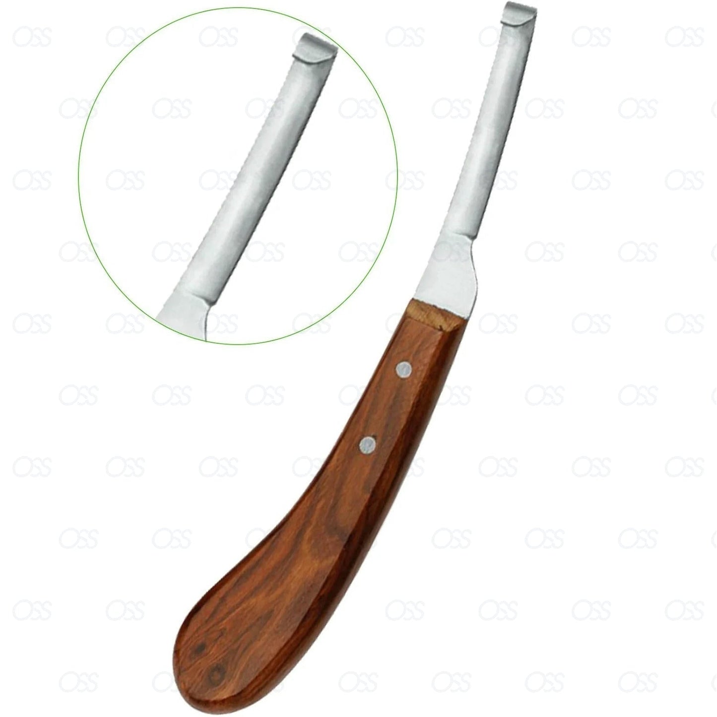 Farrier Hoof Knife NARROW LEFT BLADE Frog Trimming ENQUINE Knives Sharp QUALITY