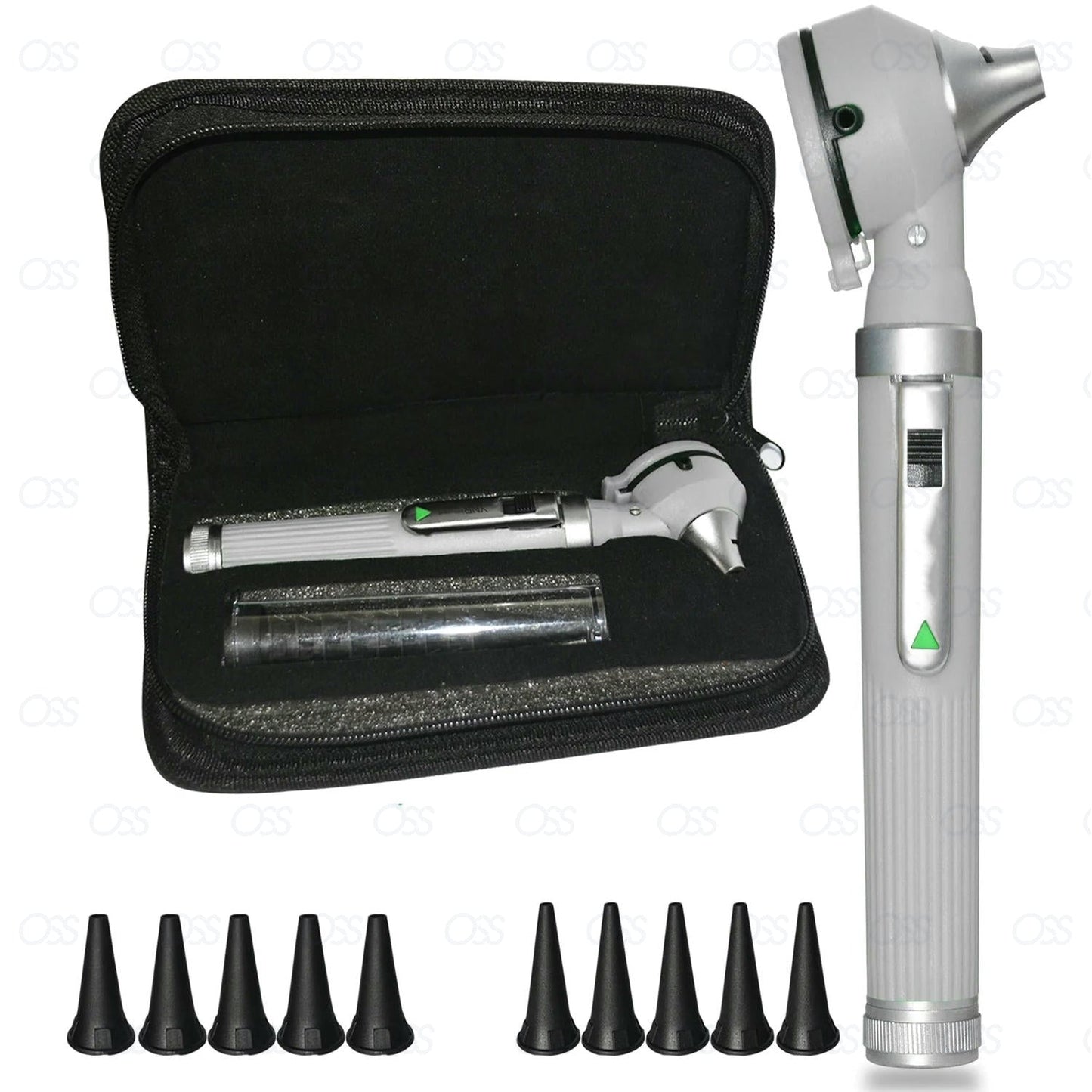 Fiber Optic Mini Ear Otoscope Compact, Reliable, and Professional Optic Otoscope for Home and Travel
