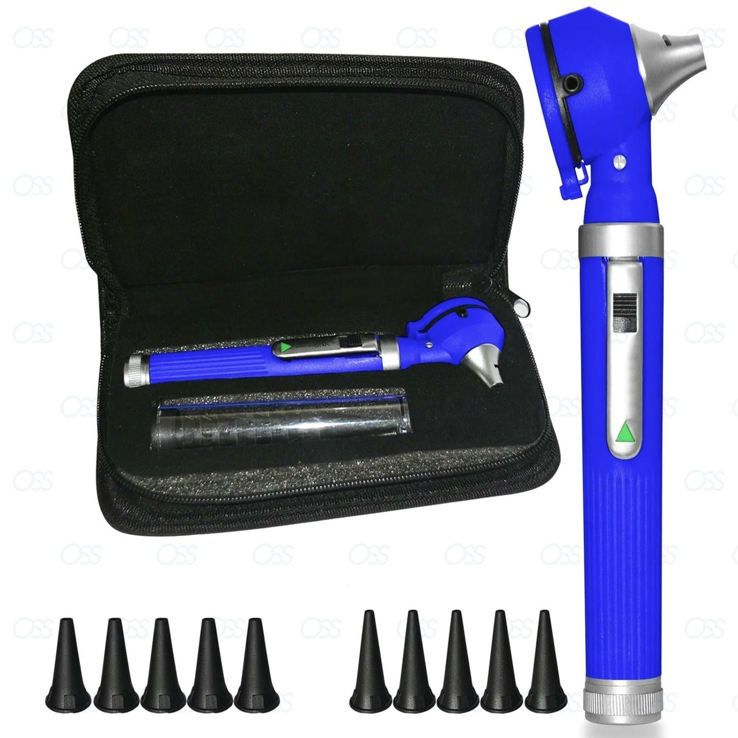 Fiber Optic Mini Ear Otoscope Compact, Reliable, and Professional Optic Otoscope for Home and Travel