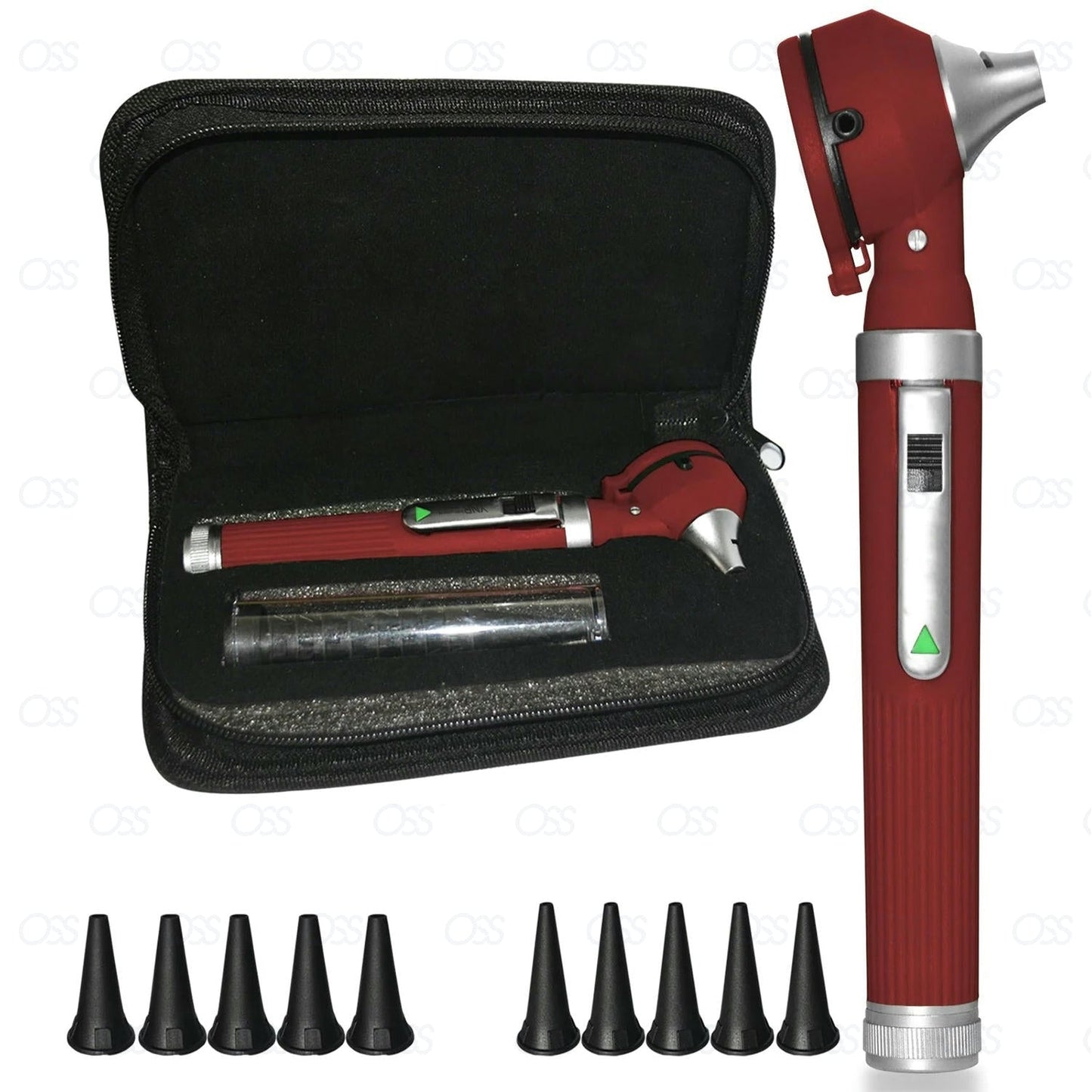 Fiber Optic Mini Ear Otoscope Compact, Reliable, and Professional Optic Otoscope for Home and Travel