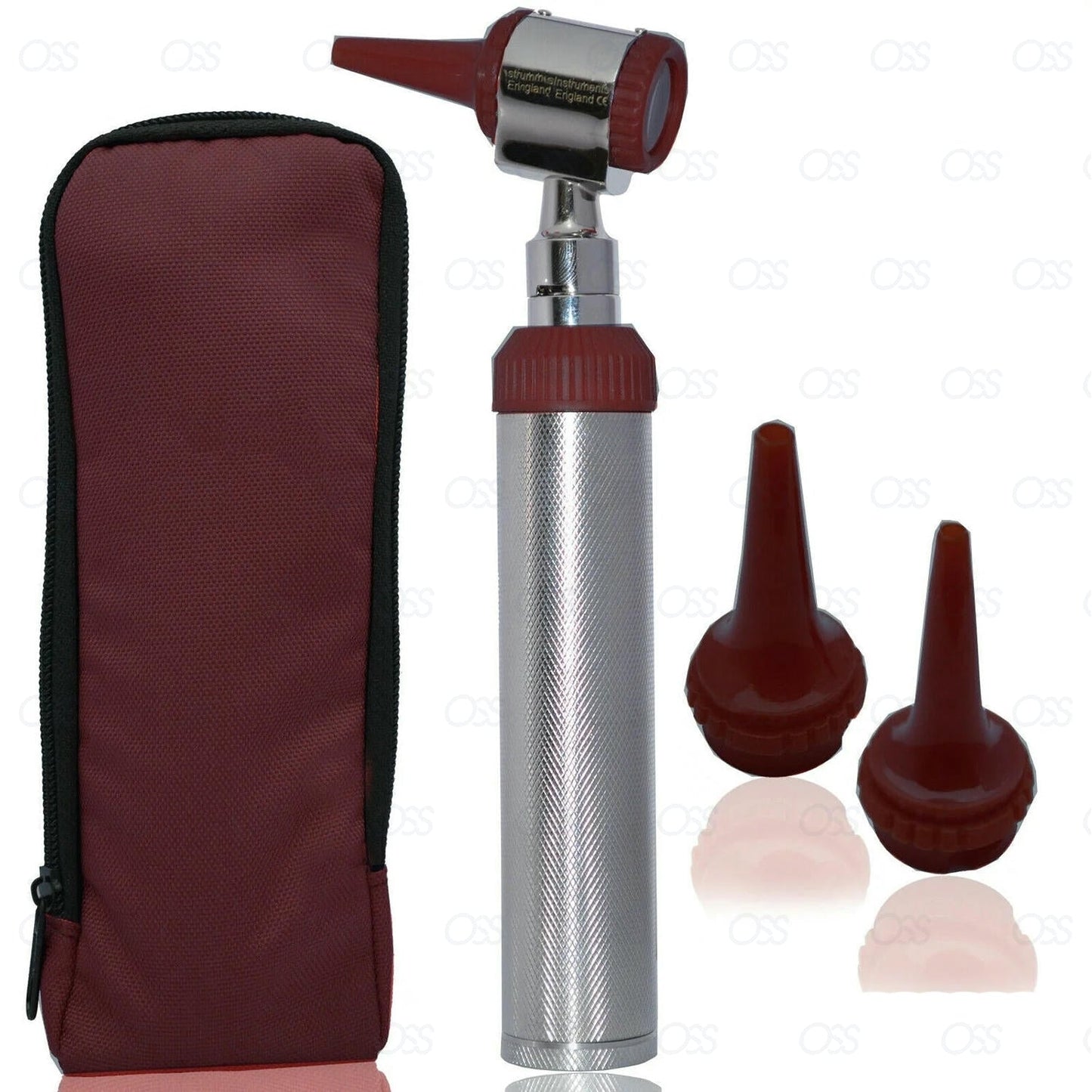 Fiber Optic Mini Ear Otoscope Compact, Reliable, and Professional Optic Otoscope for Home and Travel