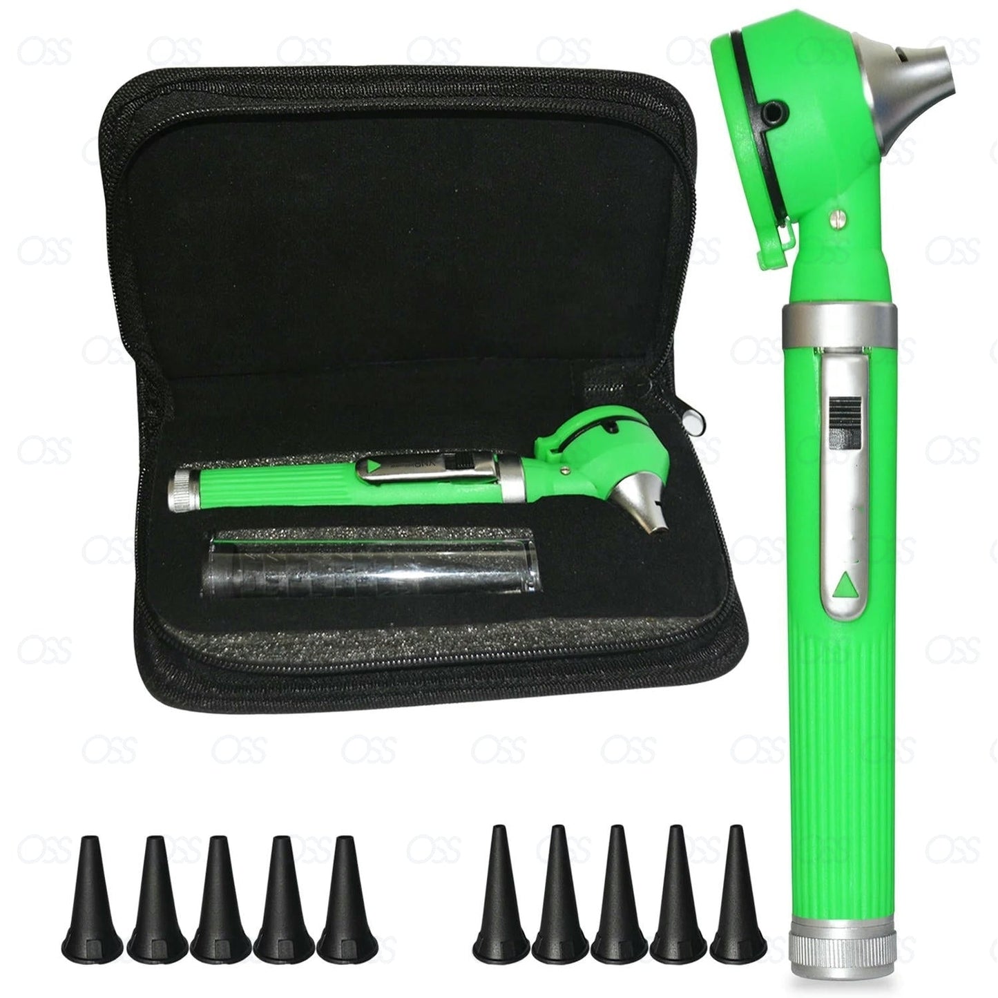 Fiber Optic Mini Ear Otoscope Compact, Reliable, and Professional Optic Otoscope for Home and Travel