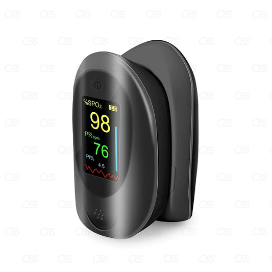 Finger Pulse Oximeter LED Display Oxygen Saturation Monitor