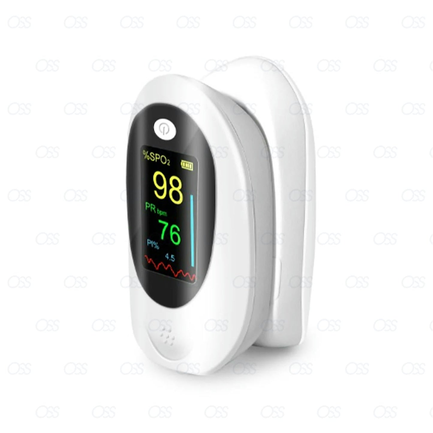 Finger Pulse Oximeter LED Display Oxygen Saturation Monitor