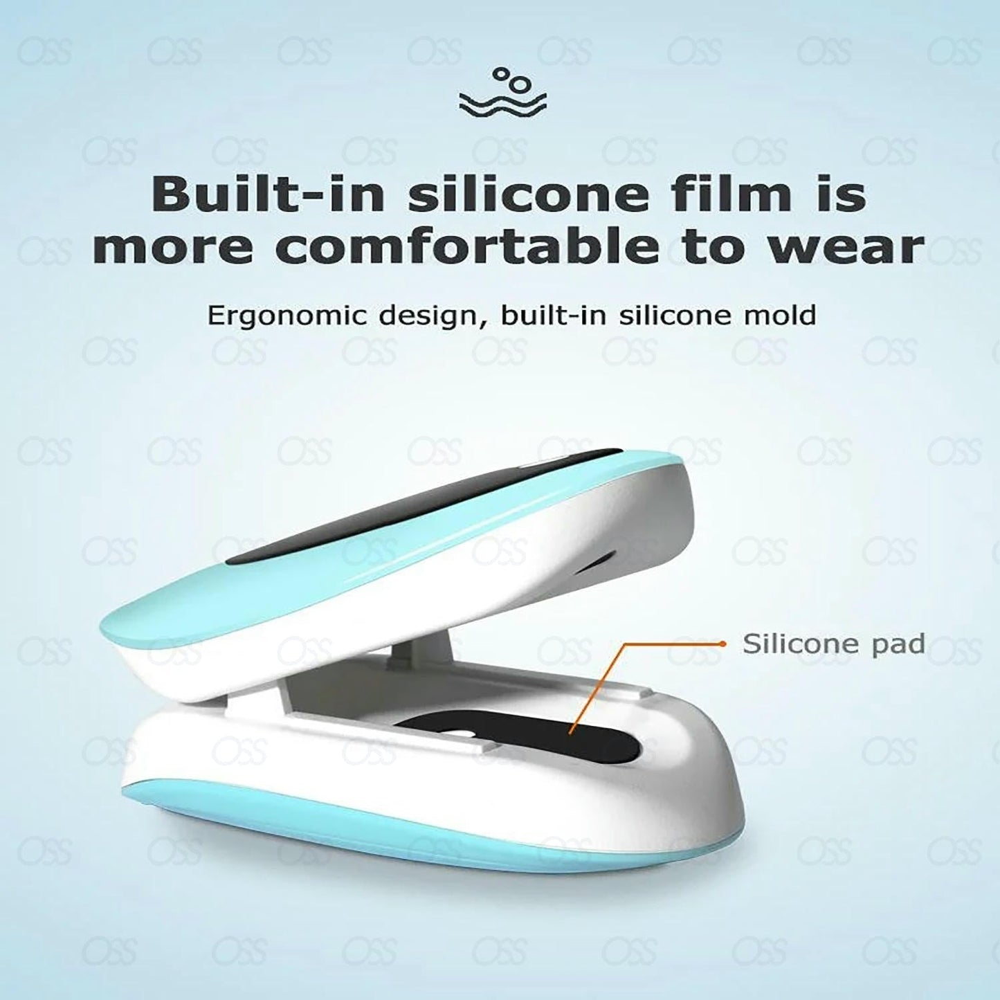 Finger Pulse Oximeter LED Display Oxygen Saturation Monitor