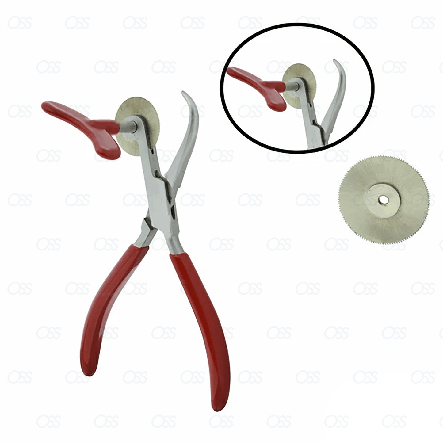 Finger Ring Cutter Red Handle Metal Emergency EMT First Aid Jewellery Tools