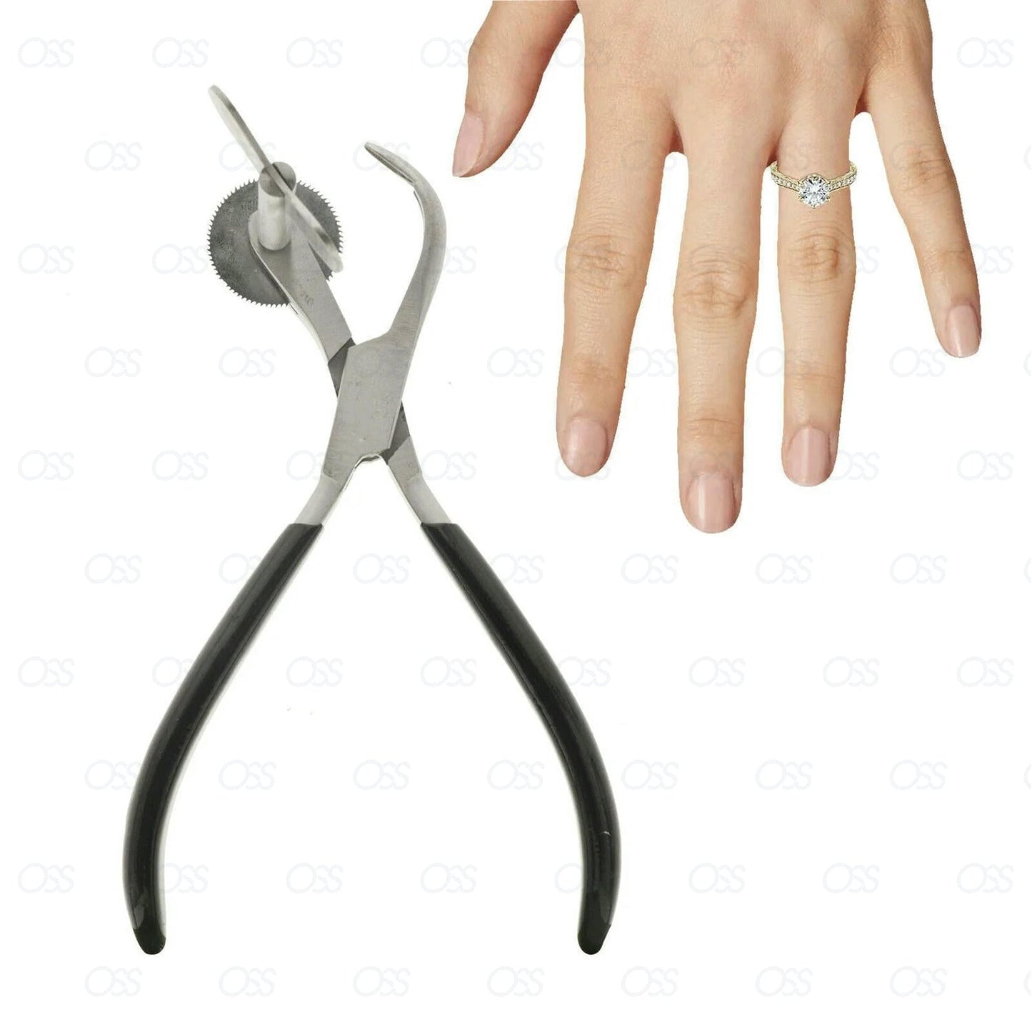 Finger Ring Cutter Red Handle Metal Emergency EMT First Aid Jewellery Tools