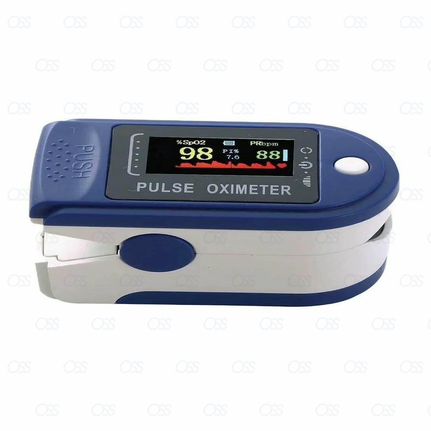 Fingertip Pulse Oximeter SpO2 Finger PR Monitor Digital Thermometer Fre Battries