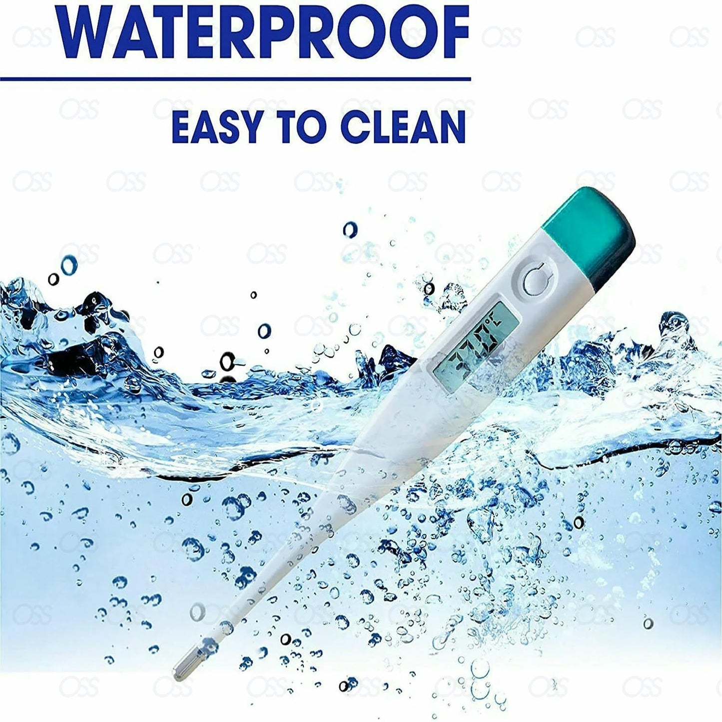 Fingertip Pulse Oximeter SpO2 Finger PR Monitor Digital Thermometer Fre Battries