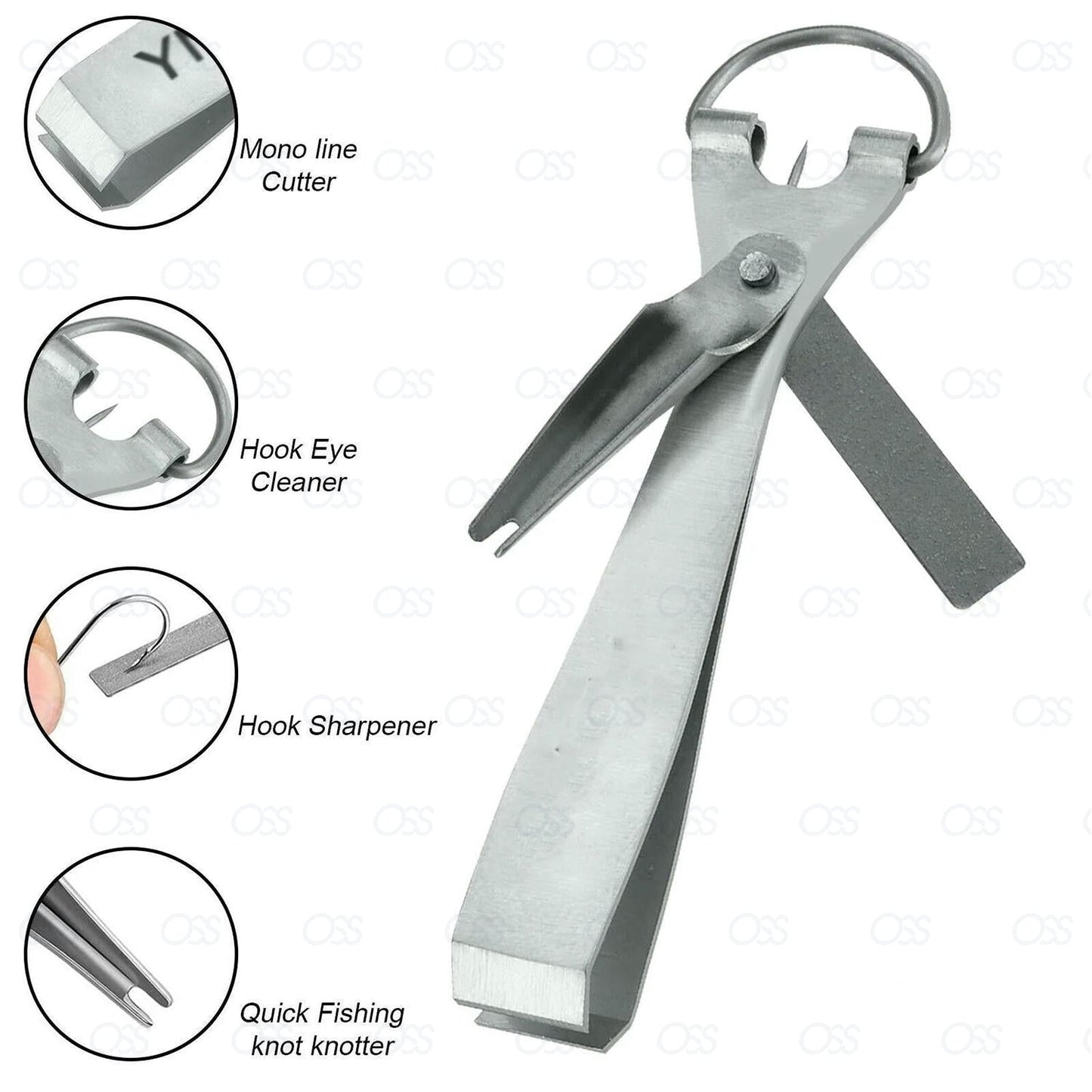 Fishing Quick Knot Tool Fast Tie Nail Knotter Line Cutter Clipper Nipper Hook UK