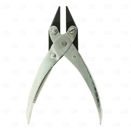 Flat Smooth Parallel Action Pliers Spring Loaded 140mm Jewellery Wire MakingTool