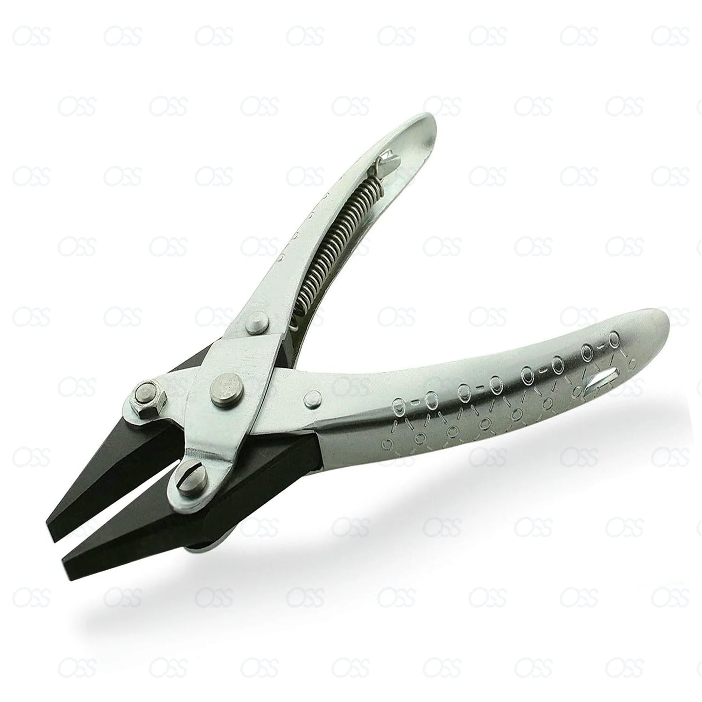 Flat Smooth Parallel Action Pliers Spring Loaded 140mm Jewellery Wire MakingTool