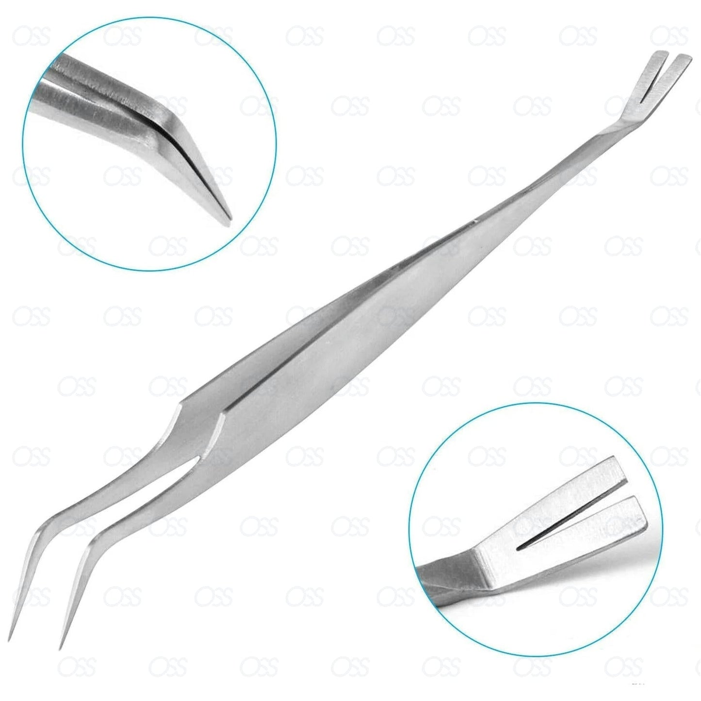 Flea Remover Fork Pet Dog Cat Tick Removal Grooming Tool Tweezers Double Sided