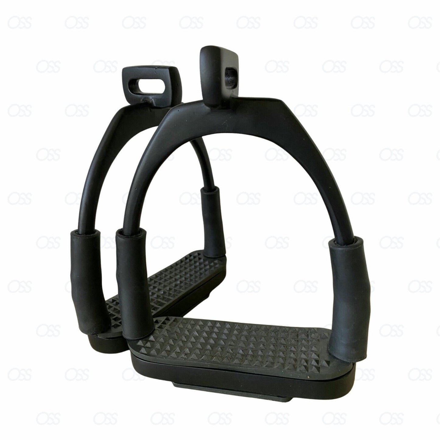 Flexi Safety Stirrups Horse Riding Bendy Irons For Equestrian Saddles Tack