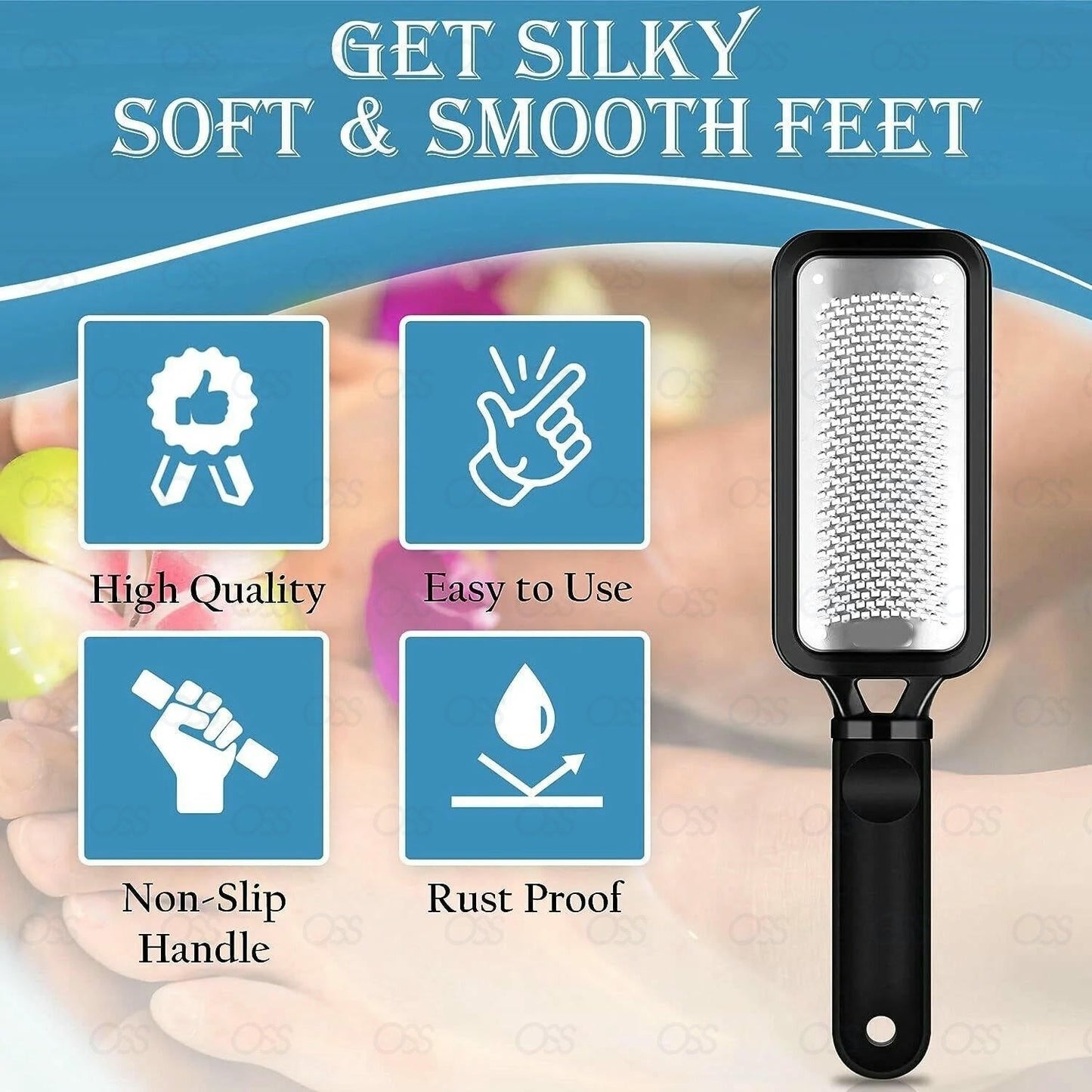 Foot Rasp File Callus Remover Grater Scraper Hard Dead Skin Care Pedicure