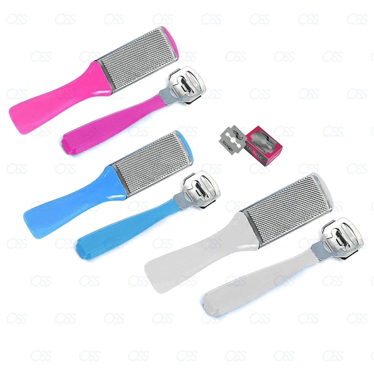 Foot Rasp File Scrubber Hard Dead-Rough Skin Callus Remover Dual Sided Pedicure