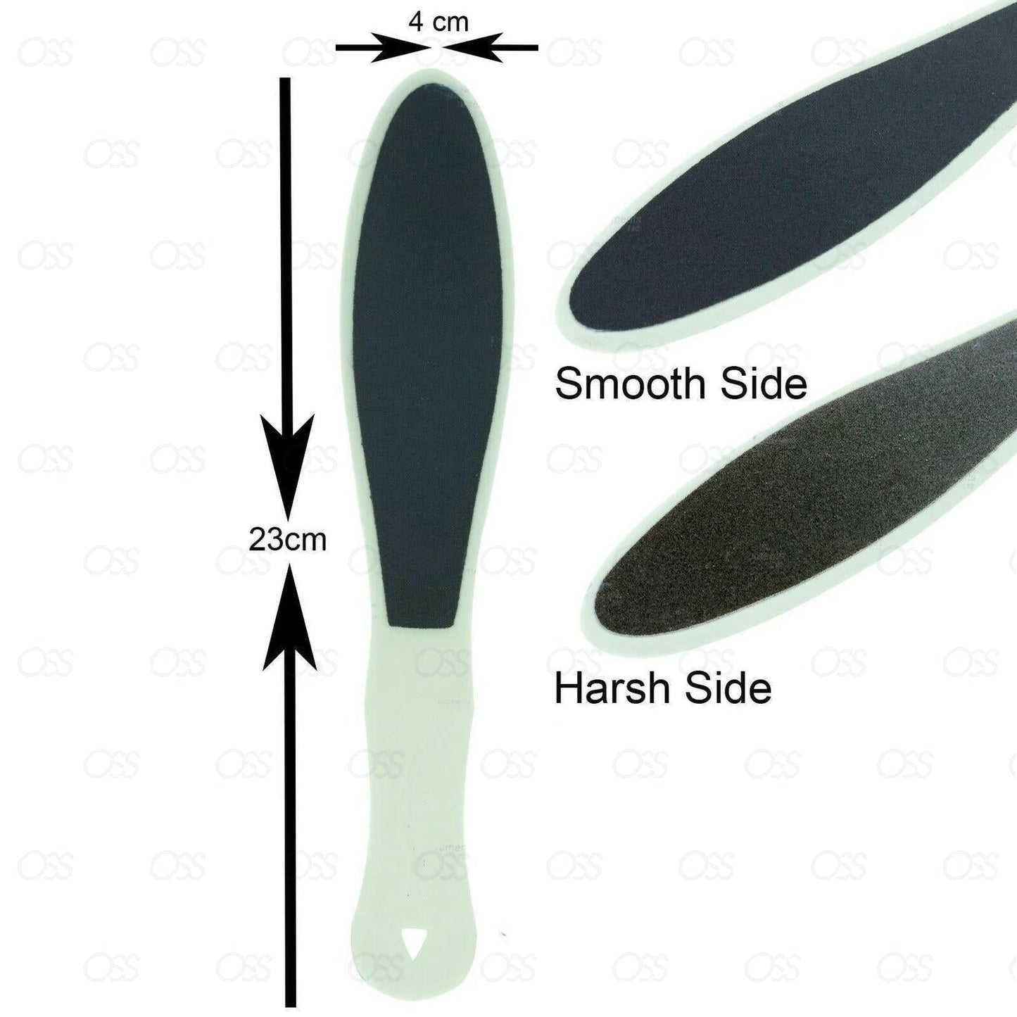 Foot Rasp File Callus Remover Scrubber Hard Dead Rough Skin Dual Sided Pedicure