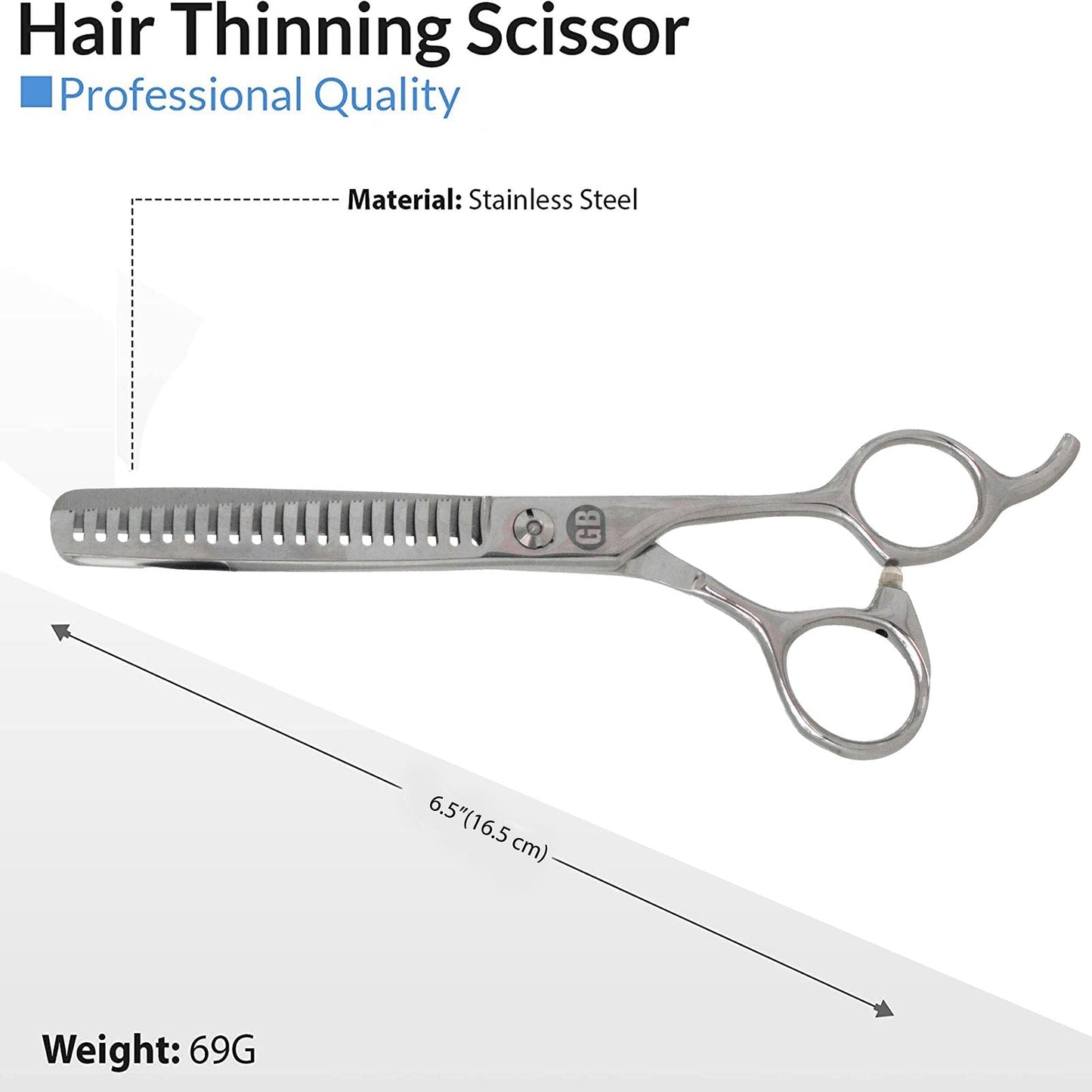 Professional Great British Hairdressing Scissors Barber Salon Hair Cutting Shears Razor Sharp 6 Inches