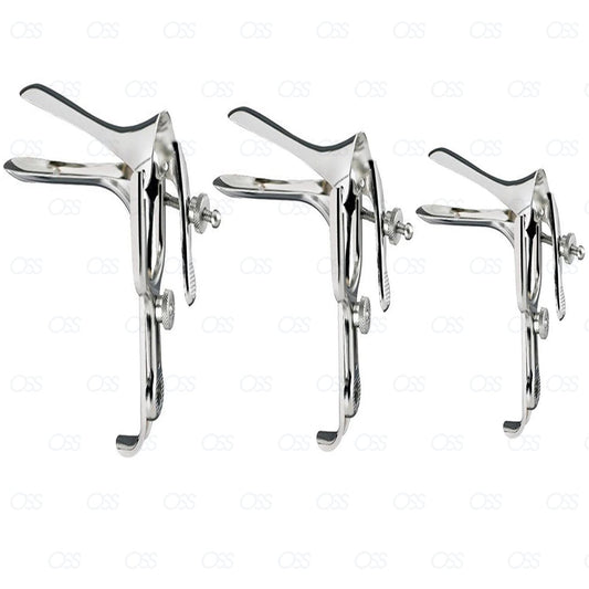 GRAVES VAGINAL SPECULUM Dilation Examination Medical Dilater 3 SIZE Steel ce NEW