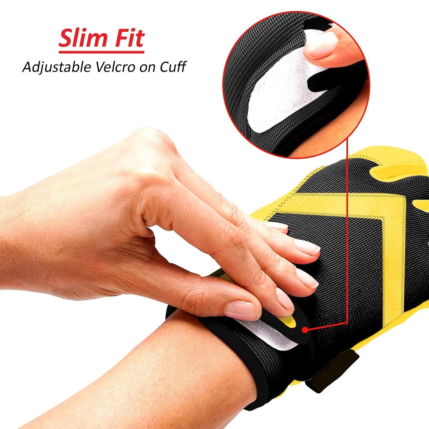 Gardening Working Gloves Garden Thorn Proof Flexible Heavy Duty Leather Mechanic Utility Dexterity Breathable Construction Gloves for Work Mens Women