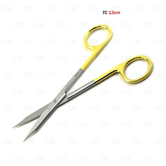 Goldman Fox Gum Scissors TC Dental Surgical Lab Dressing TC Scissor High Quality