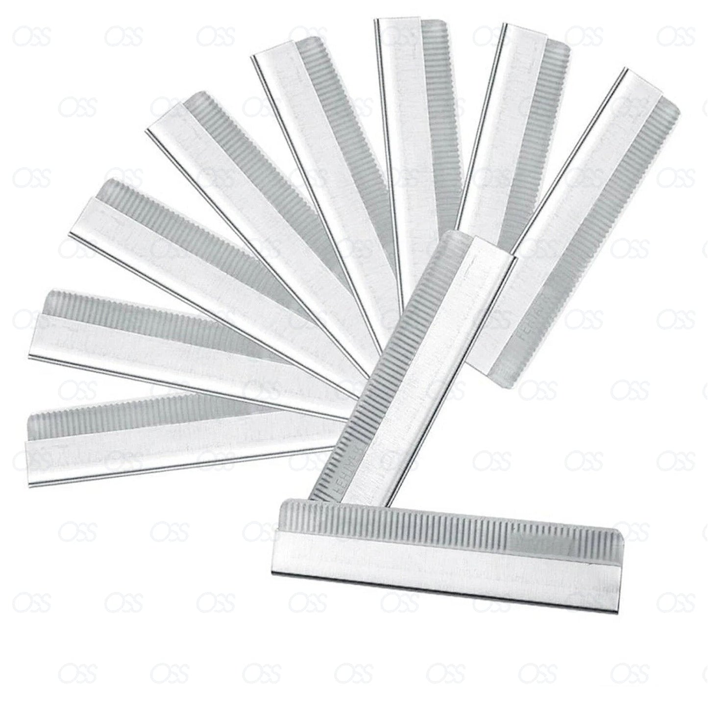 HAIR SHAPER RAZOR THINNING STYLING SHAPING BLADES PLAIN SHAVETTE RASIERKLINGEN