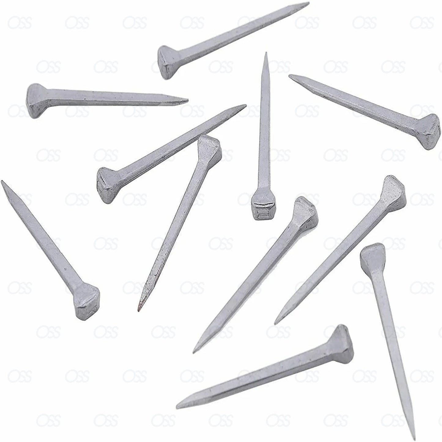 HORSESHOE NAILS NEW STEEL 12 Pack for STAINED GLASS COPPER FOILING & CRAFTS