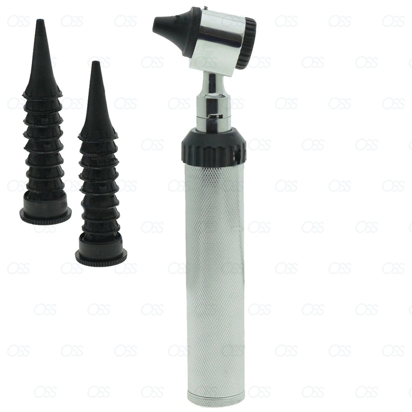 HUMAN & VETERINARY ENT Medical Otoscope Opthalmoscope SET Diagnostic Kit LED