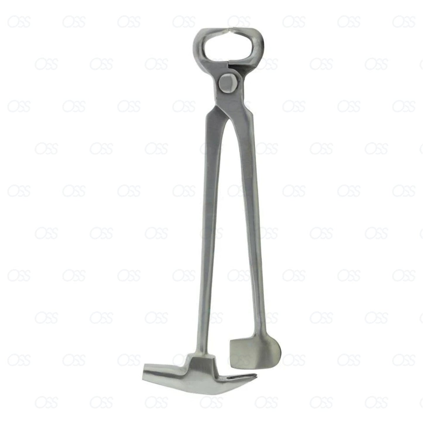Hoof Pin Cutter 1' Hammer Axe Nipper Triple Tool Veterinary Instrument Steel