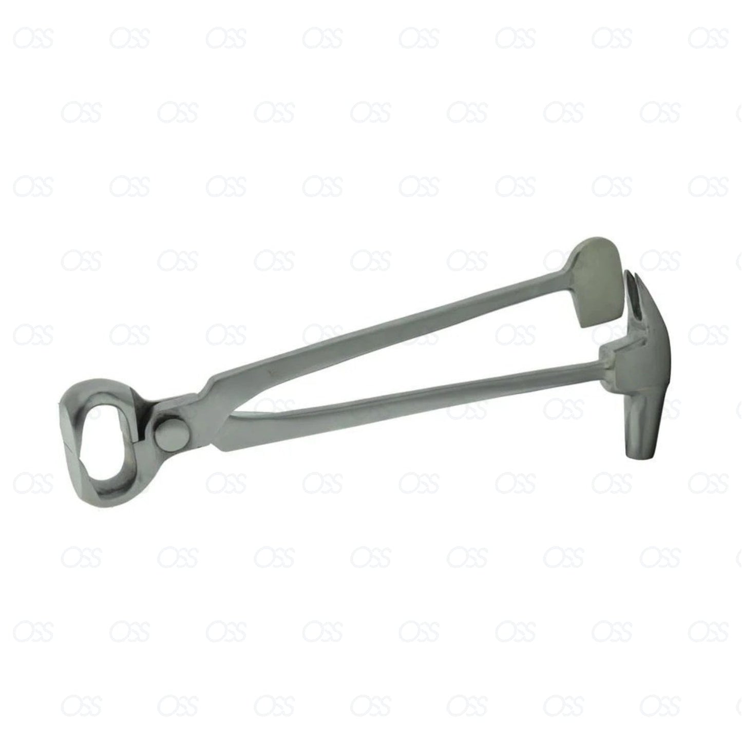 Hoof Pin Cutter 1' Hammer Axe Nipper Triple Tool Veterinary Instrument Steel