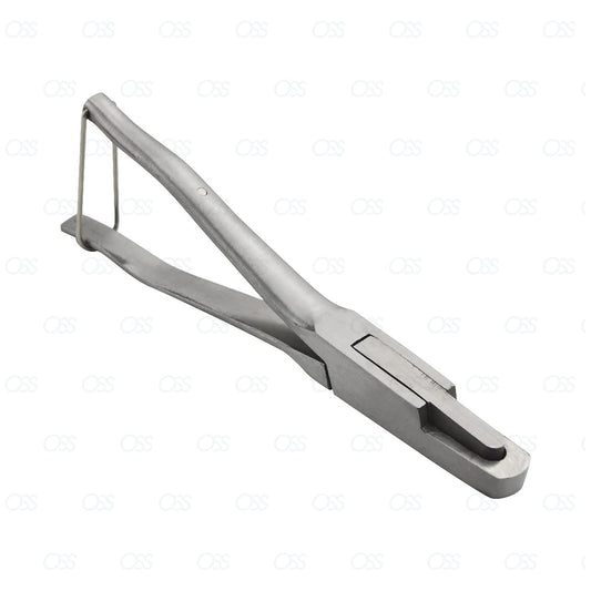 LAMB SHEEP EAR NOTCHER STAINLESS STEEL 7" DOUBLE COMMAND V SHAPE LIVESTOCK