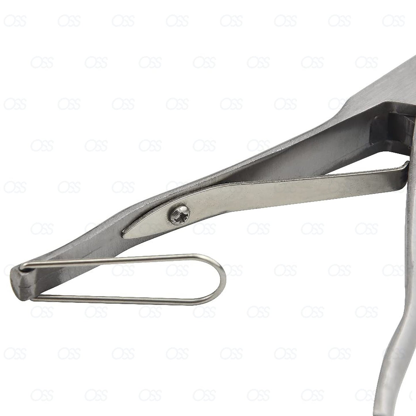 LAMB SHEEP EAR NOTCHER STAINLESS STEEL 7" DOUBLE COMMAND V SHAPE LIVESTOCK