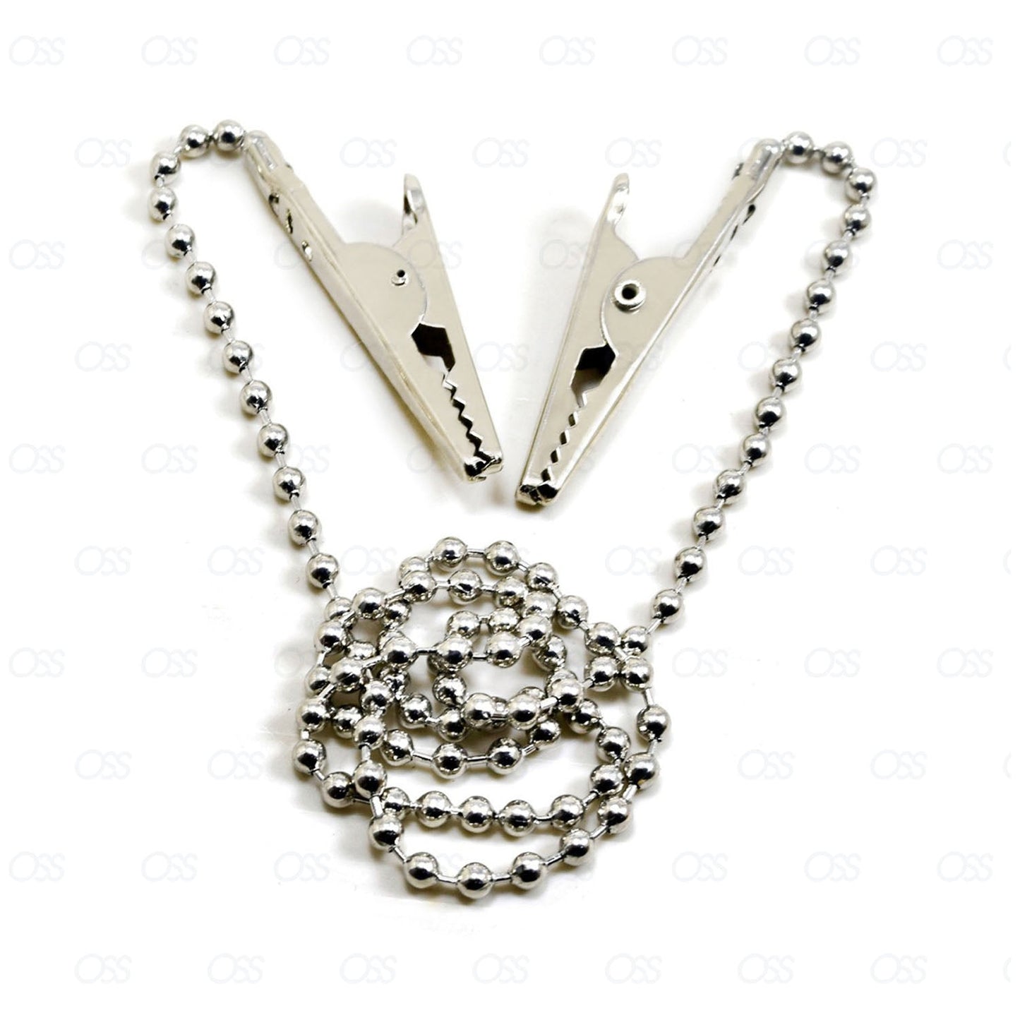 NAME BADGE HOLDER BIB NAPKIN HOLDER SILVER SET MEDICAL DENTAL INSTRUMENTS