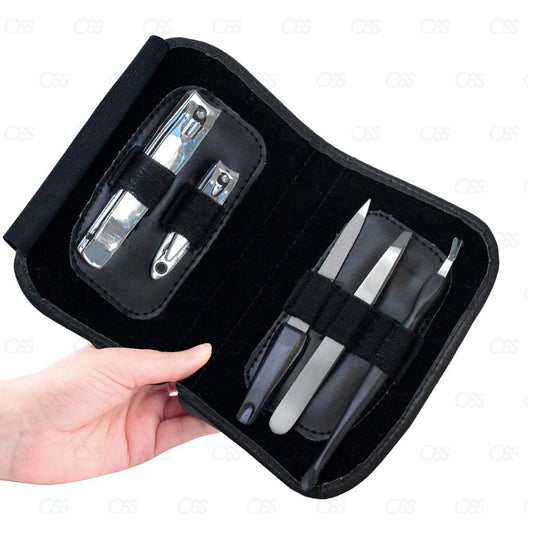 Nail Clippers Manicure Set Grooming Kit for Thick Nails Cuticle Remover Toe Nail Toenail Care Cutter Pedicure Travel Tool Kit Set