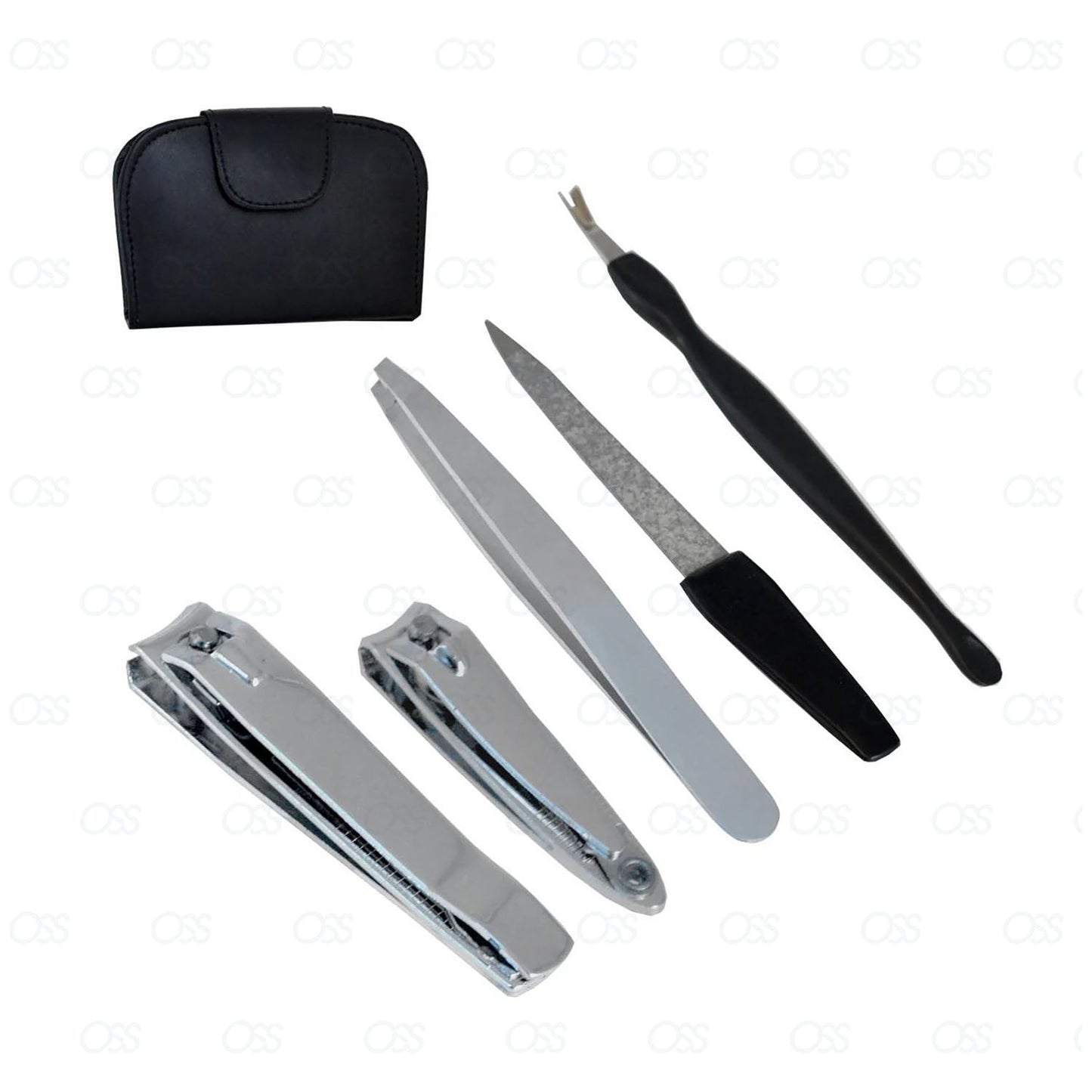 Nail Clippers Manicure Set Grooming Kit for Thick Nails Cuticle Remover Toe Nail Toenail Care Cutter Pedicure Travel Tool Kit Set