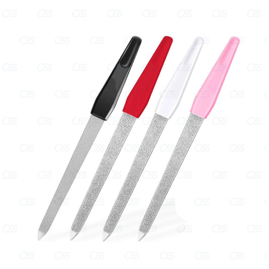 Nail File Diamond Deb Dusted Coarse Pusher Nail Files Manicure Pedicure Tool Set