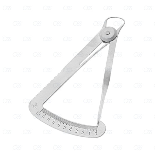 Nail thickness Measuring Tool Crown Caliper Clipper Tenth Diamond Guage