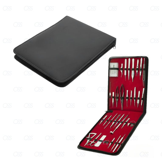 New 33 Pcs Ophthalmic Cataract Eye Micro Medical Surgery Surgical Instrument