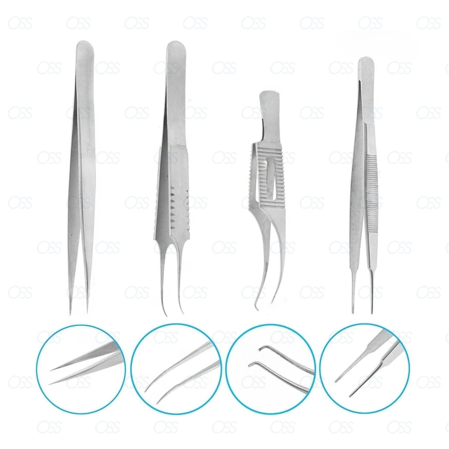 New 33 Pcs Ophthalmic Cataract Eye Micro Medical Surgery Surgical Instrument